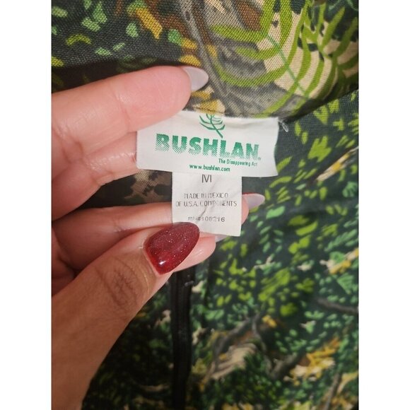 bushlan Camo zipper closure long sleeve hunting gear lot of 2 size medium - Picture 6 of 9